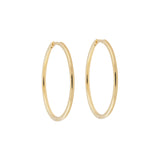 30mm Sleeper Hoops | 9k Solid Gold
