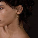 30mm Sleeper Hoops Sterling Silver