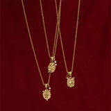 Aquarius Amulet Necklace