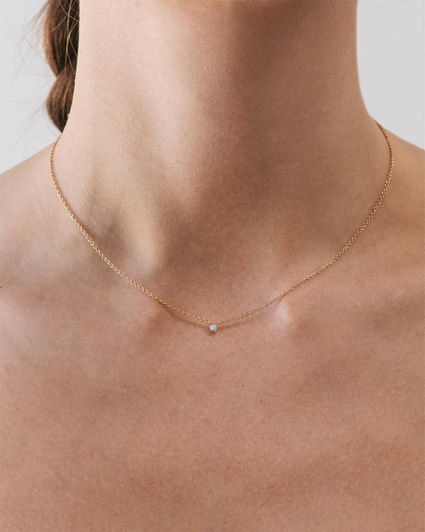 Petite Birthstone Necklace