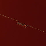 Serif Nameplate Necklace | 9K Solid Gold