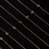 Pulsera con inicial de burbuja