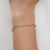 CHARM BAR Pulsera Fígaro Fina