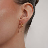 Creolen mit Stern-Charm