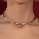 Collar con inicial pequeña