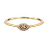 Pavé Evil Eye Ring | Clarity
