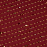 Zierliche Initialenkette