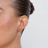 30mm Sleeper Hoops Sterling Silver