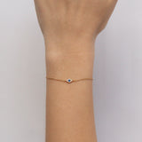 Pavé Evil Eye Bracelet