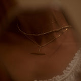 Collar de tenis vintage