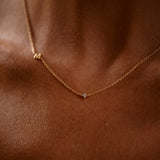 Collar con inicial pequeña