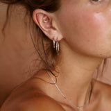 Petite Initial Necklace Sterling Silver