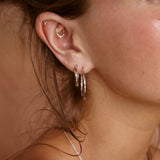 20mm Sleeper Hoops Sterling Silver