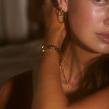 10mm Sleeper Hoops | 9k Solid Gold