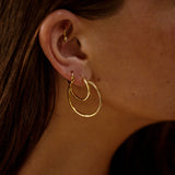 30mm Sleeper Hoops | 9k Solid Gold