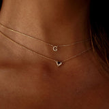 Collar de corazón