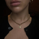 Charm 7mm Belcher Necklace