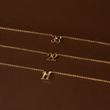 Collar pequeño con número 33