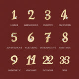 Collar pequeño con número 33