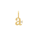 Letter Pendant |  Recycled 14k Gold Vermeil