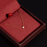 Collar pequeño con piedra de nacimiento