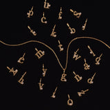 Letter Pendant |  Recycled 14k Gold Vermeil