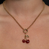 SYM Cherry Agate Pendant