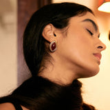 Pendientes Merlot Rumi