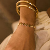 Kleeblatt-Armband