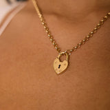 Heart Museum Lock Necklace
