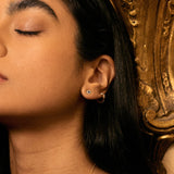 Pendientes de ojo malvado con pavé
