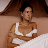 45mm Sleeper Hoops Sterling Silver