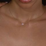 Pavé Evil Eye Necklace