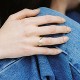 Marquise Moissanite Ring | 14k Solid Gold