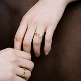 Marquise Moissanite Ring | 14k Solid Gold