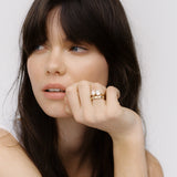 Toi Et Moi Moissanite Ring | 14k Solid Gold