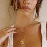 Gemini Large Zodiac II Pendant