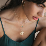 Gemini Large Zodiac II Pendant