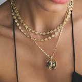 Gemini Large Zodiac II Pendant