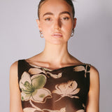 Mini Mother Hoops - Sterling Silver