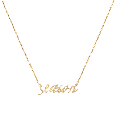 Nameplate Necklace