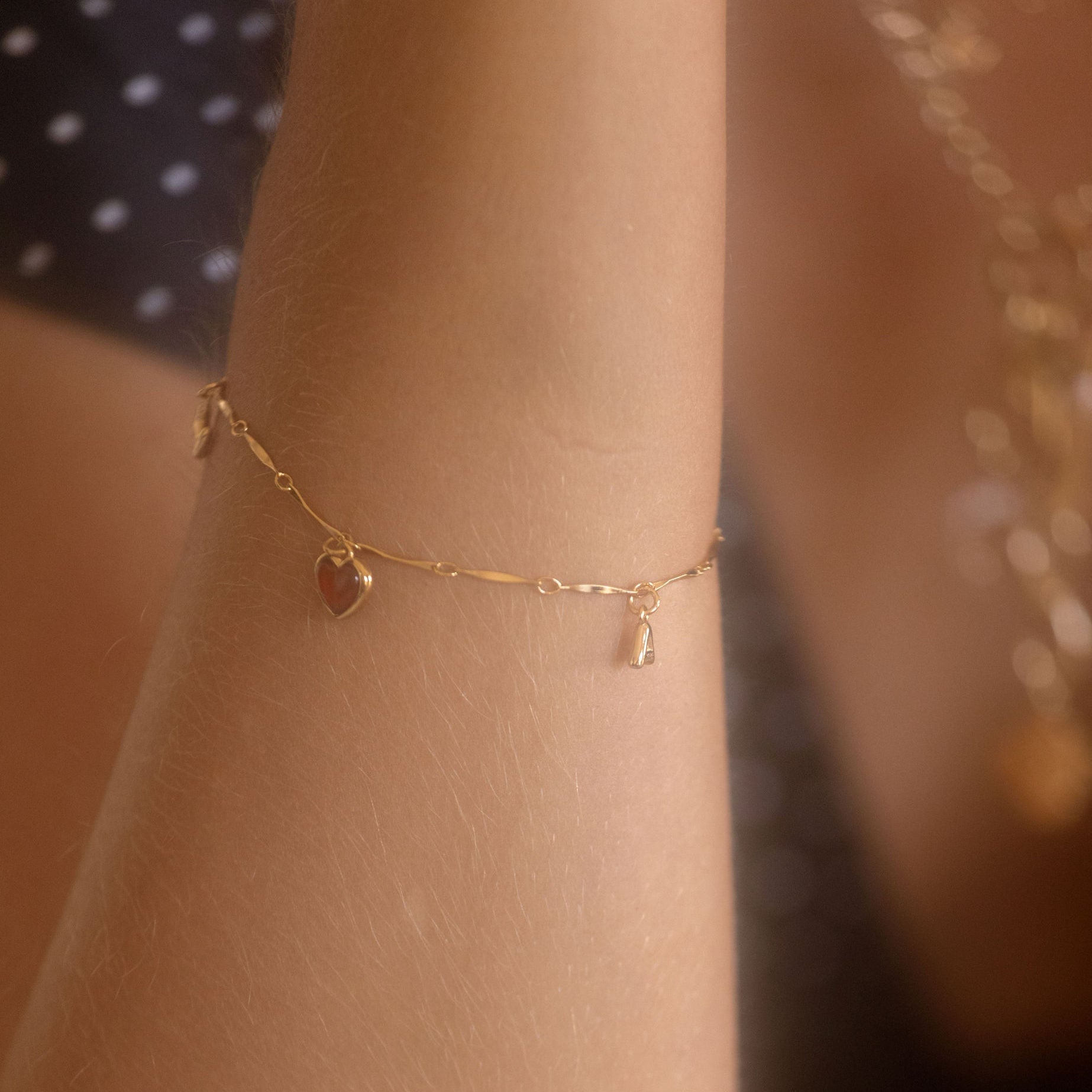 ブレスレット [Haleine]L BELL CHARM BRACELET (VA216) HALEINE SHOP