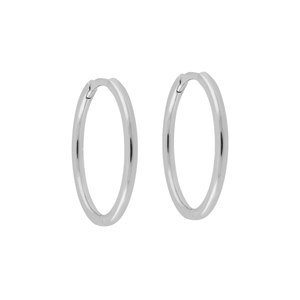 20mm Sleeper Hoops Sterling Silver