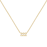 222 Angel Number Necklace