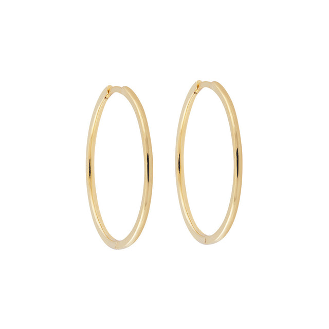 30mm Sleeper Hoops | 9k Solid Gold