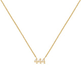 Gargantilla con el número angelical 777