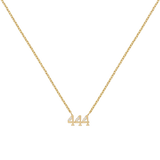 444 Angel Number Necklace
