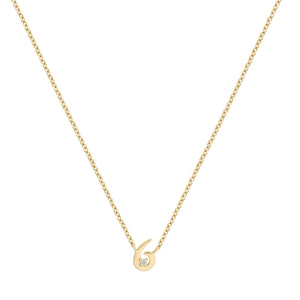 Petite 6 Numeral Necklace