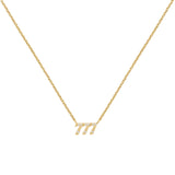 Gargantilla con el número angelical 777