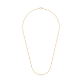 Chub Curb Necklace | 9k Solid Gold